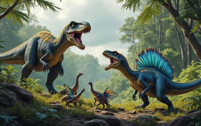 comment les dinosaures communiquaient-ils entre eux : exploration des méthodes de communication préhistorique