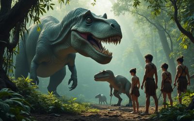 les humains préhistoriques ont-ils vraiment coexisté avec les dinosaures ?