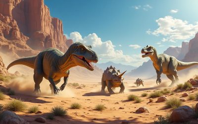 quels dinosaures ont habité les déserts à travers les âges ?