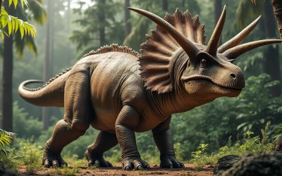 découvrez le styracosaurus, le dinosaure à cornes unique du Crétacé