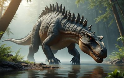 kenetrosaurus : un cousin épineux du jurassique à découvrir