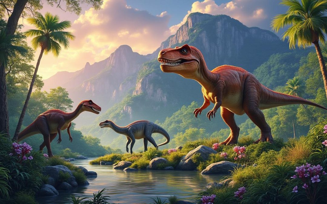 découvrez le trias, une ère fascinante marquant l'apparition des premiers dinosaures il y a 250 millions d'années, et explorez l'évolution de la vie sur terre.