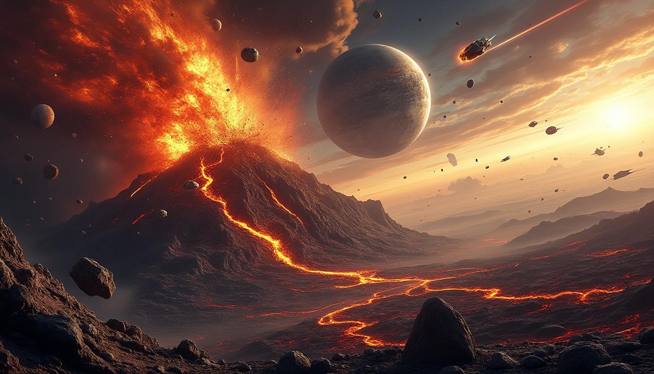 découvrez l'apparence de la terre à ses débuts et plongez dans un voyage fascinant à travers le temps planétaire pour comprendre l'évolution de notre planète.