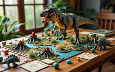 découvrez l&rsquo;univers fascinant des dinosaures dans les jeux de société