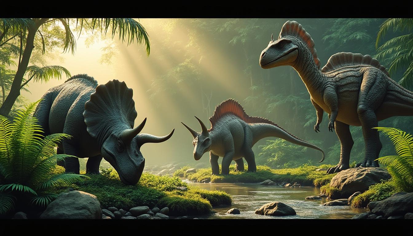 découvrez tous les dinosaures de jurassic world classés dans ce guide complet, avec leurs variations et caractéristiques détaillées pour les passionnés de la saga.