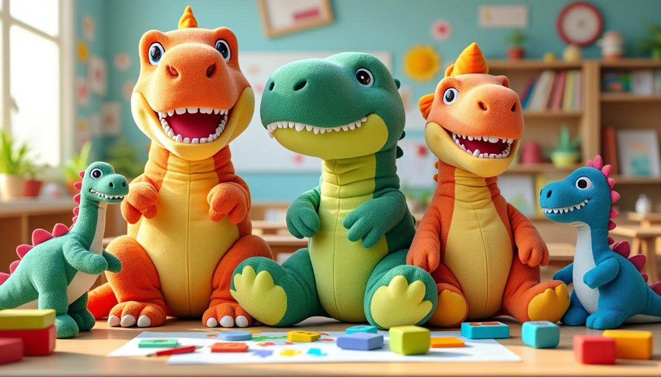 explorez les raisons pour lesquelles les peluches dinosaures captivent le cœur des enfants en 2025, alliant douceur, fun et émerveillement préhistorique.
