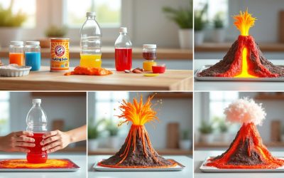 comment fabriquer un volcan maison : guide étape par étape