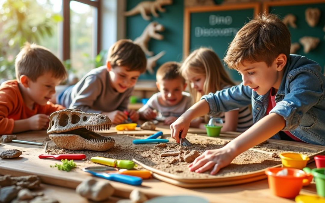 découvrez les meilleurs kits de fouilles dinosaures pour enfants en 2025, parfaits pour éveiller la curiosité et l'esprit d'aventure des plus jeunes passionnés de paléontologie.