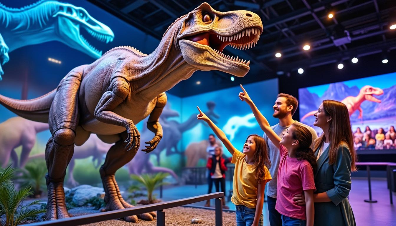 découvrez les musées interactifs de 2025 où dinosaures robotisés prennent vie pour une expérience éducative et fascinante pour toute la famille.