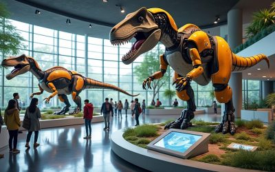 découvrez les musées interactifs avec dinosaures robotisés en 2025