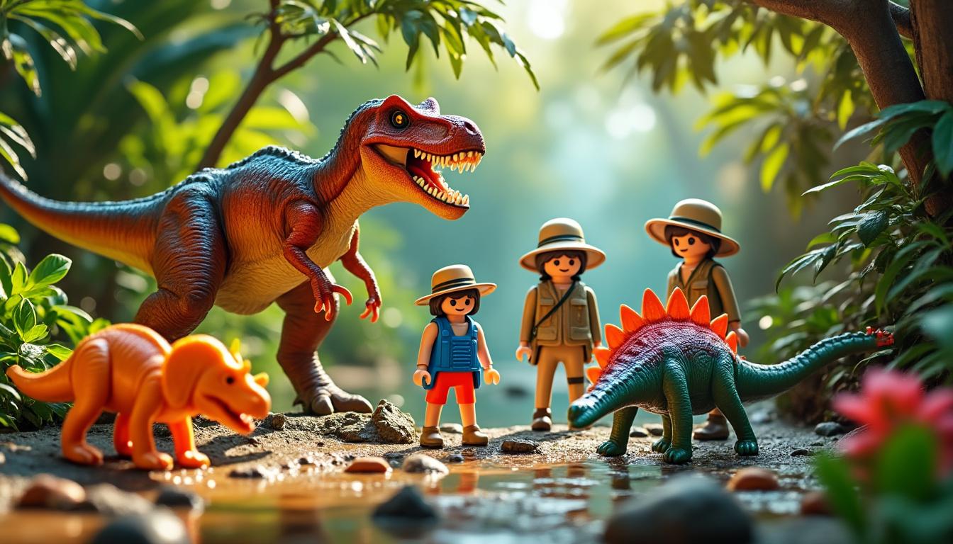 explorez l'univers fascinant des playmobil dinosaures : découvrez leur histoire, les nouveautés et les collections exclusives de 2025 pour petits et grands passionnés.