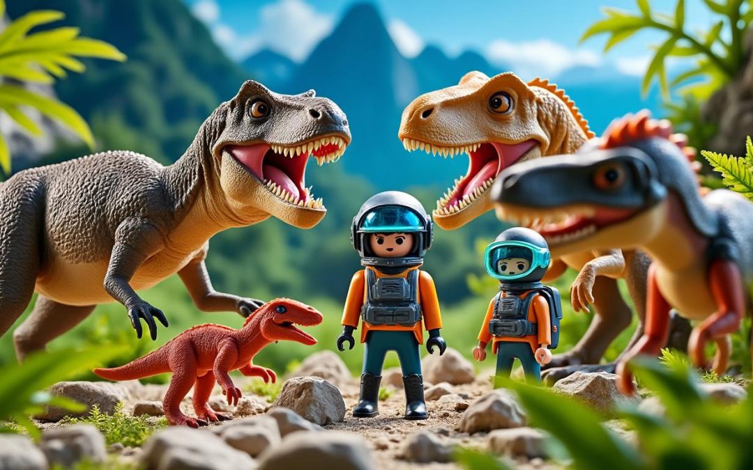 plongez dans l'univers fascinant des playmobil dinosaures : découvrez leur histoire captivante et explorez les collections exclusives 2025.