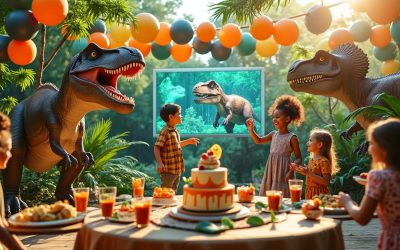 idées originales pour un anniversaire dino réussi en 2025