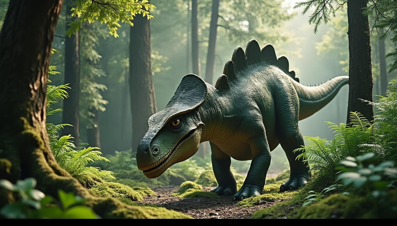 découvrez l'aguacératops, un dinosaure fascinant du crétacé, et explorez ses caractéristiques uniques et son habitat préhistorique.