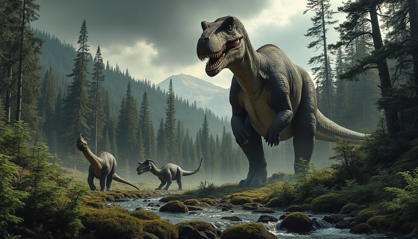 découvrez l'albertosaurus, un redoutable prédateur du crétacé supérieur, et plongez dans l'univers fascinant des dinosaures carnivores préhistoriques.