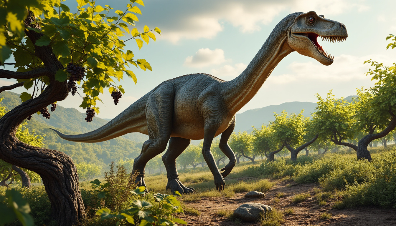 découvrez l'ampelosaurus, le dinosaure vigneron du crétacé, célèbre pour ses liens uniques avec les vignobles préhistoriques et son mode de vie fascinant.