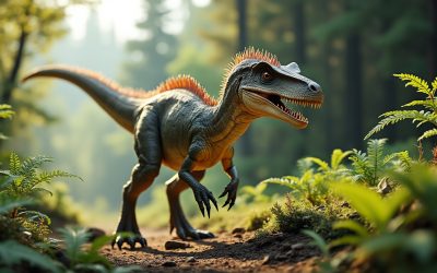 découverte du bambiraptor : un petit dinosaure agile au cœur du crétacé